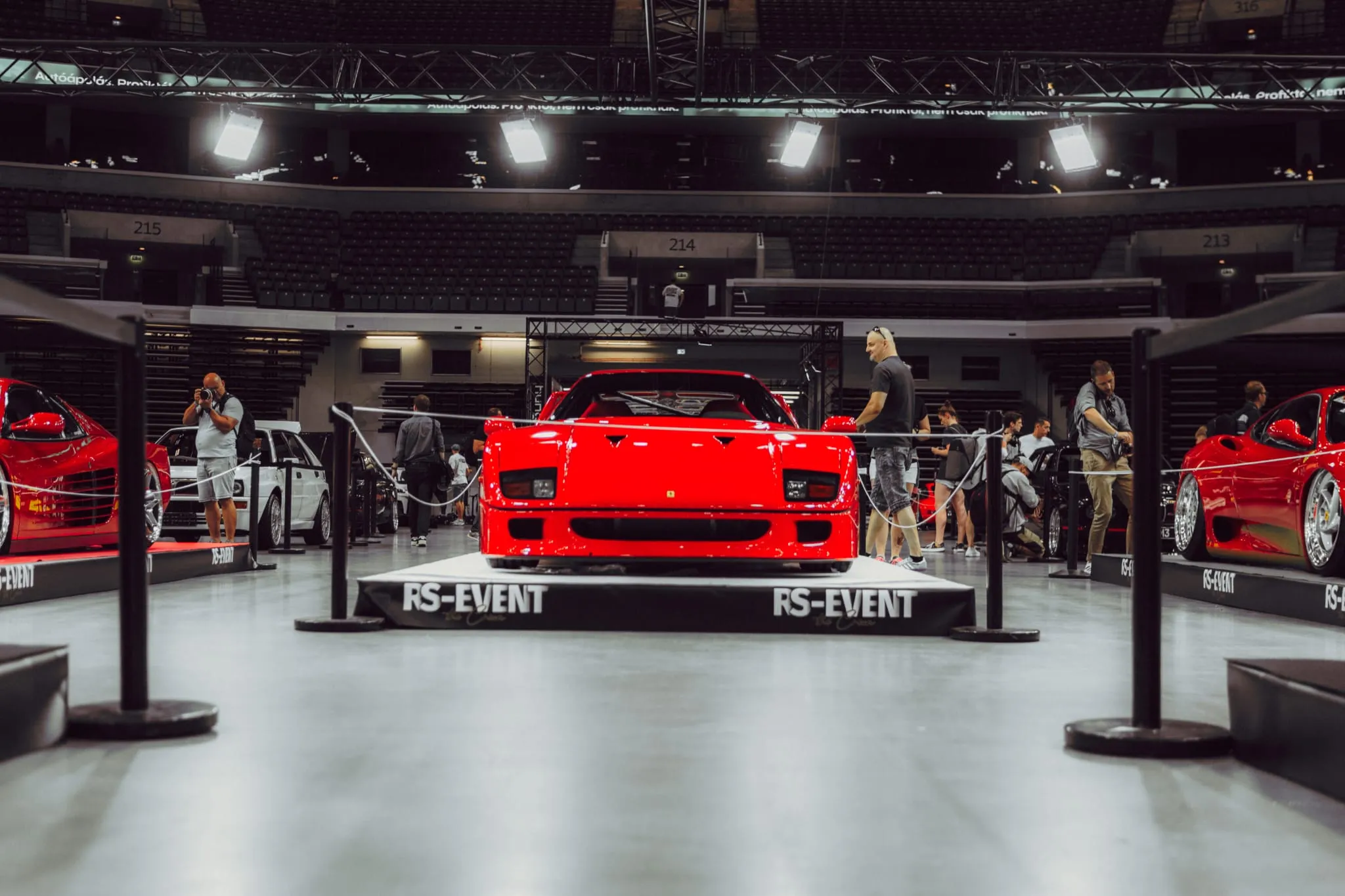 F40-Nachbau ausgestellt beim RS-EVENT